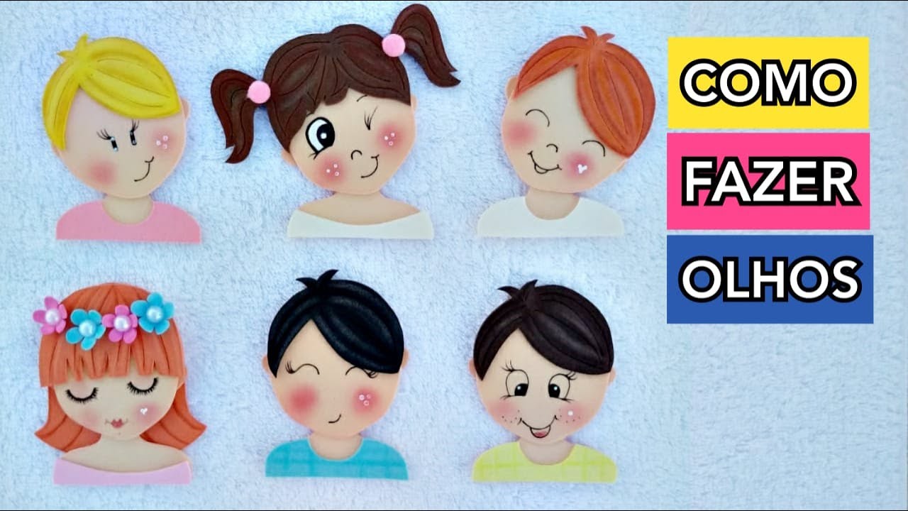 COMO FAZER OLHINHOS COM CANETA PERMANENTE (Fácil) #geruzaartes