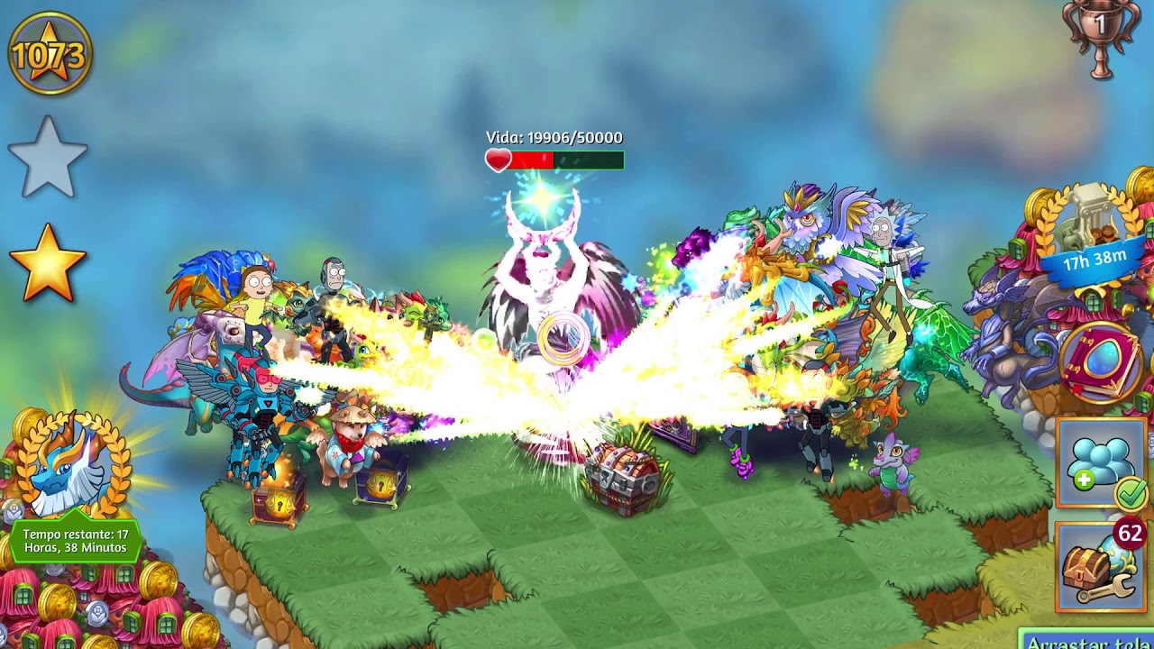 Merge Dragons: Limpando Todas as Terras
