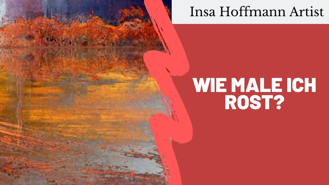 Wie male ich Rost?