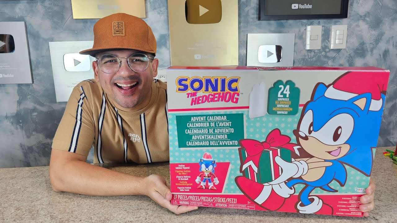 CALENDÁRIO DE NATAL DO SONIC CHEIO DE SURPRESAS!