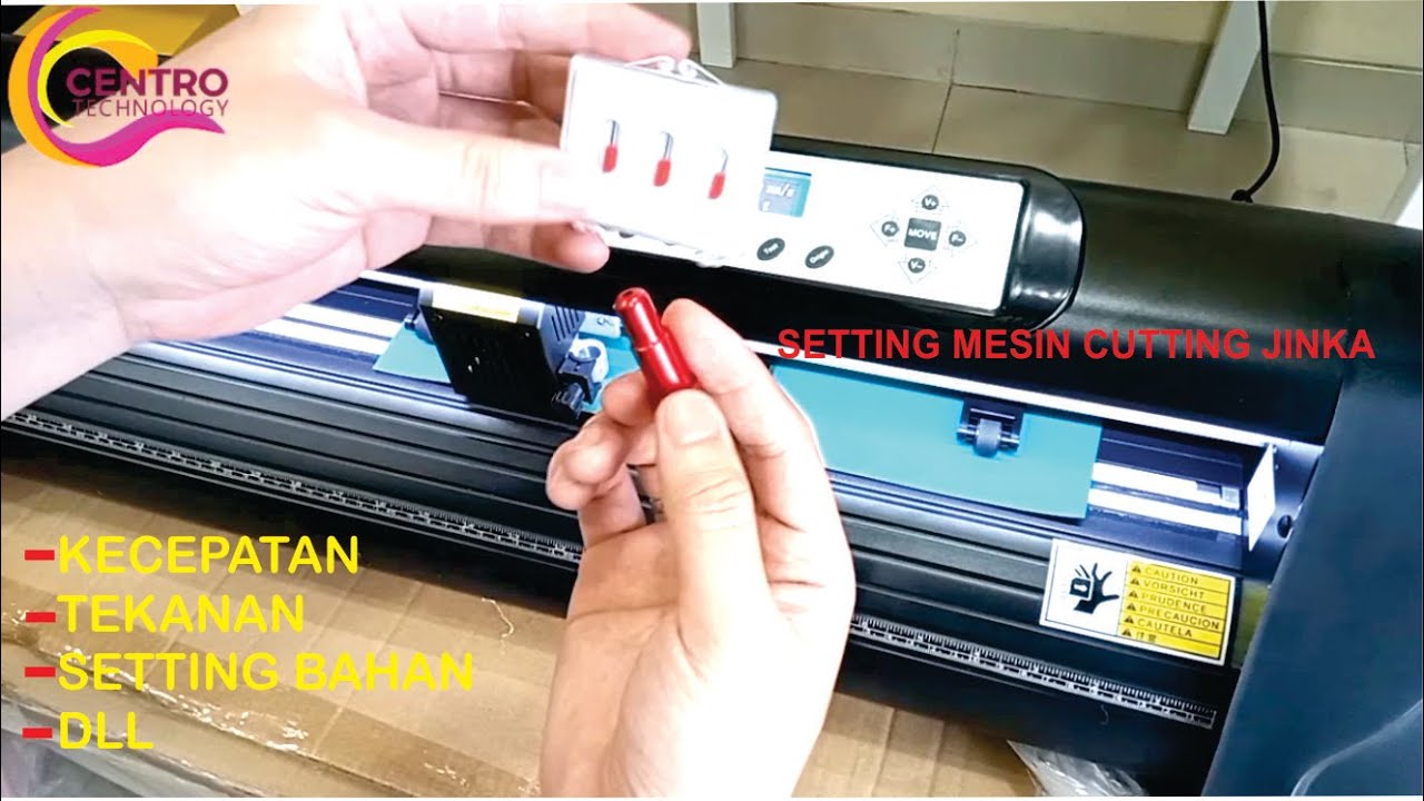 CARA SETTING MESIN JINKA PRO SERIES - CENTRO TECHNOLOGY