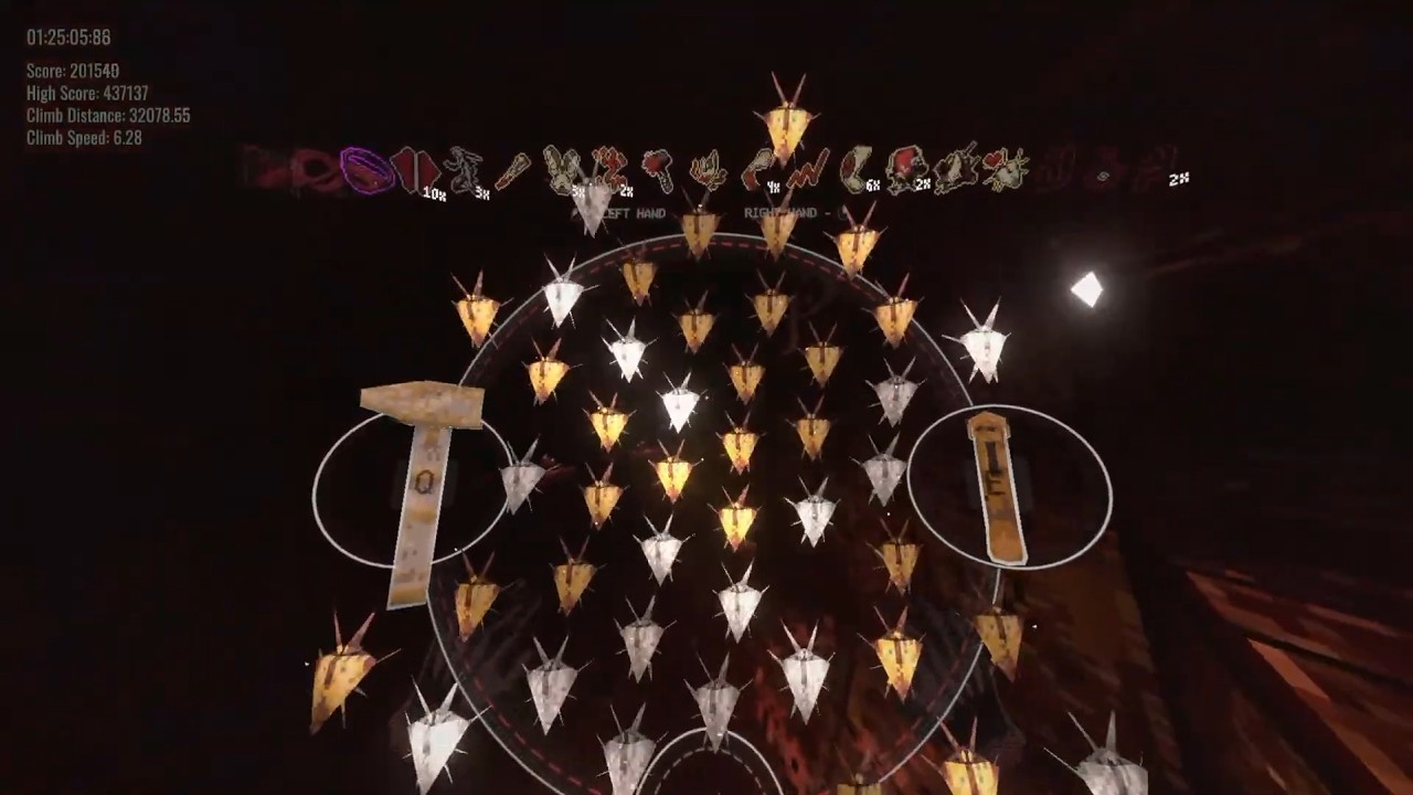 Scoring a top 10 run in endless Super Structure?! (White Knuckle VOD)