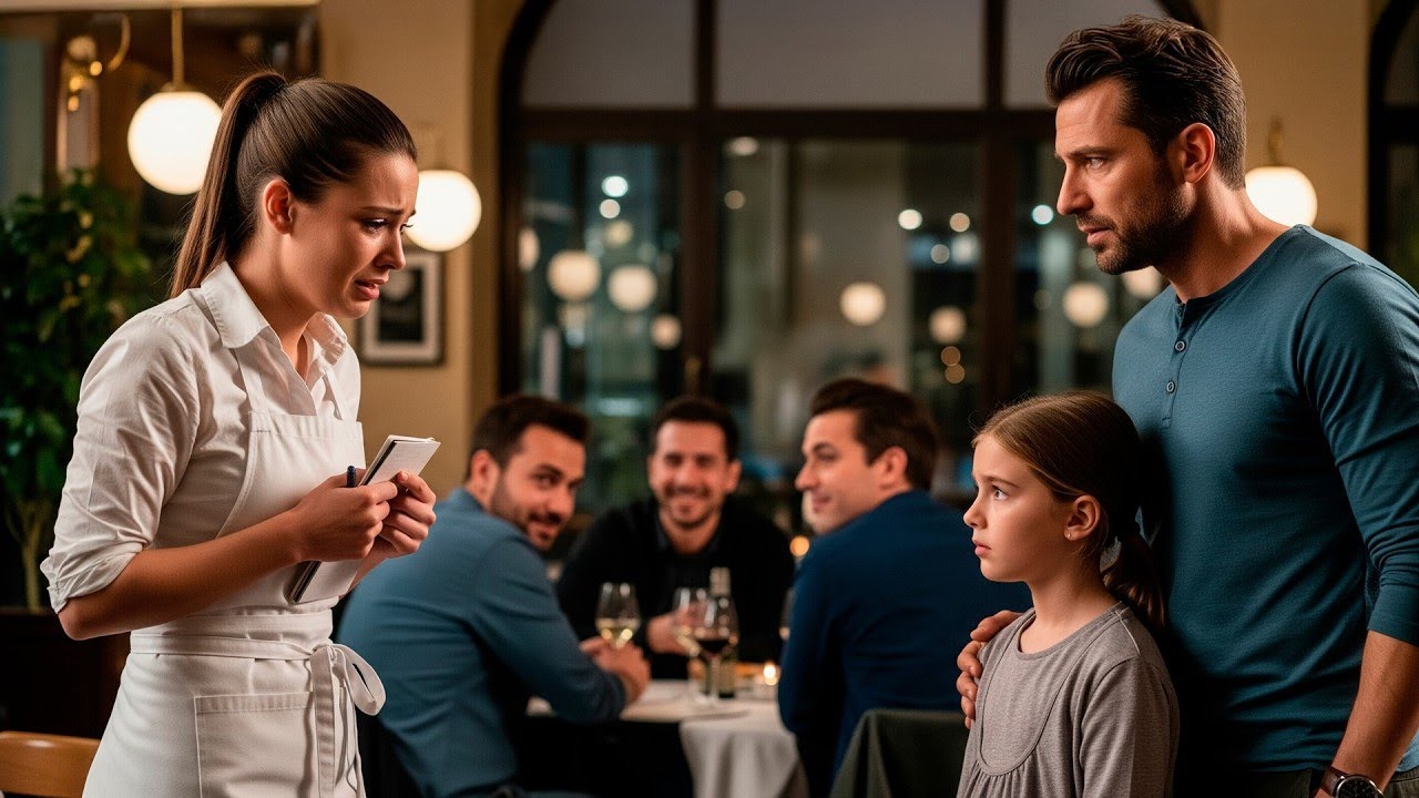 Alleinerziehender Vater fragt Kellnerin, warum seine Hände zittern –sein nächster Schritt war bruta