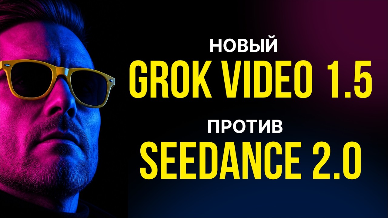 🔴 Новая модель генерации видео Grok Video 1.5. Сравниваю ⚡️Grok Video 1.5 c 🔥Seedance 2.0