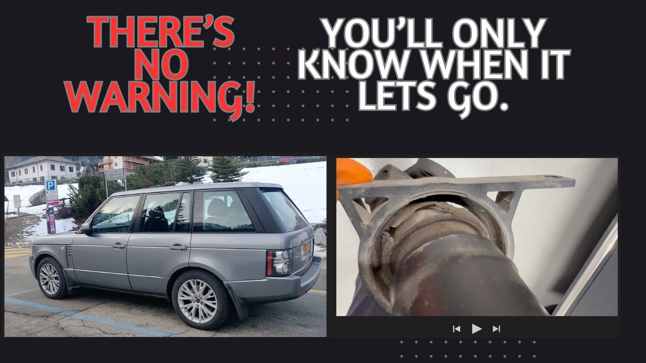 L322 Range Rover - Propshaft replacement - 2012 4.4 TDV8.