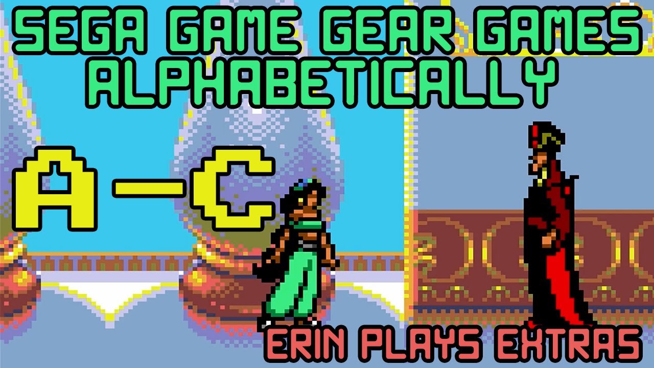 SEGA Game Gear Games Alphabetically: A-C