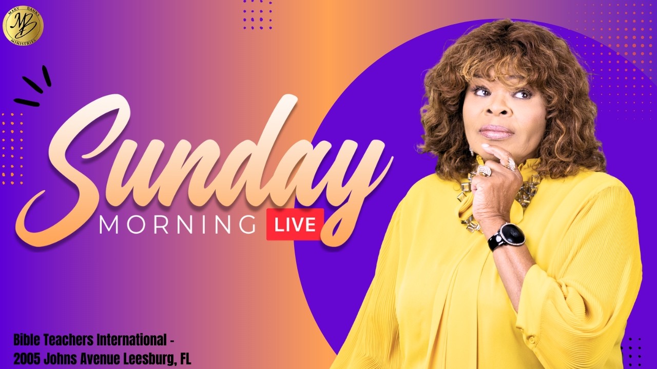 Sunday Morning Live || Apostle Mary Banks