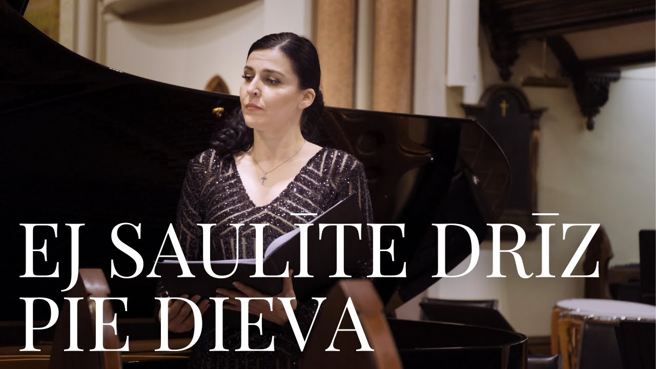 Ej Saulīte Drīz Pie Dieva. Latvian Folk song by Pēteris Vasks, performed by Maija Kovalevska