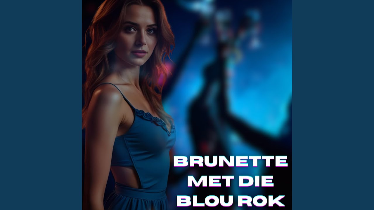 Brunette Met Die Blou Rok