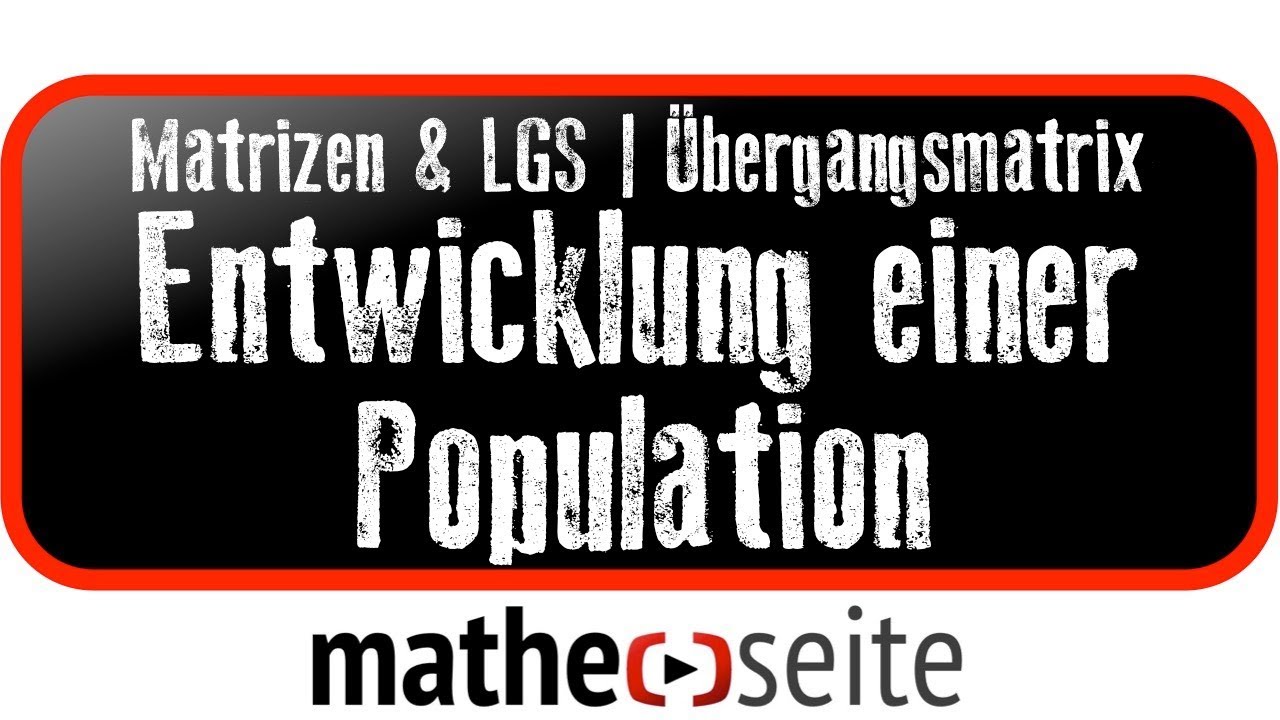 Entwicklung der Population berechnen | M.07.02