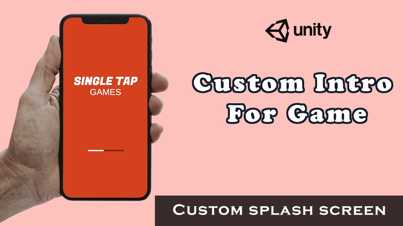 How to Create a Custom Splash Screen in Unity | Step-by-Step Guide for Beginners