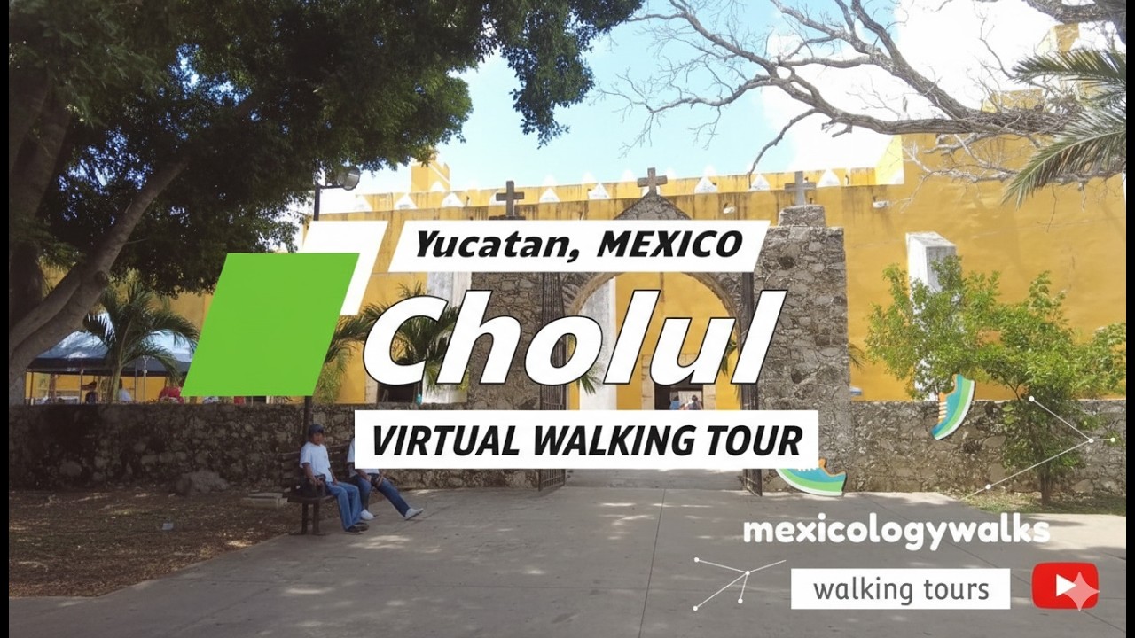 What to See in Cholul, Yucat&aacute;n? Virtual Walking Tour of Parque San Pedro Ap&oacute;stol | Mexicologywalks