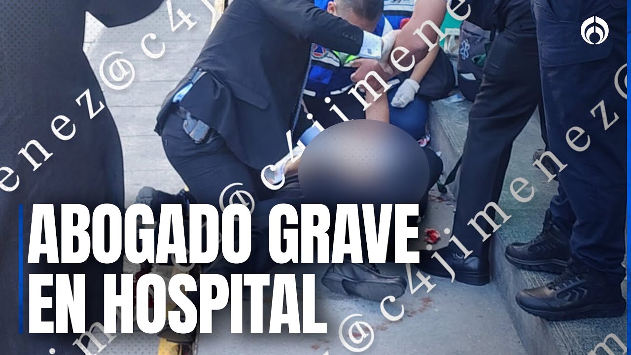 Balean a abogado frente al Poder Judicial en la CDMX