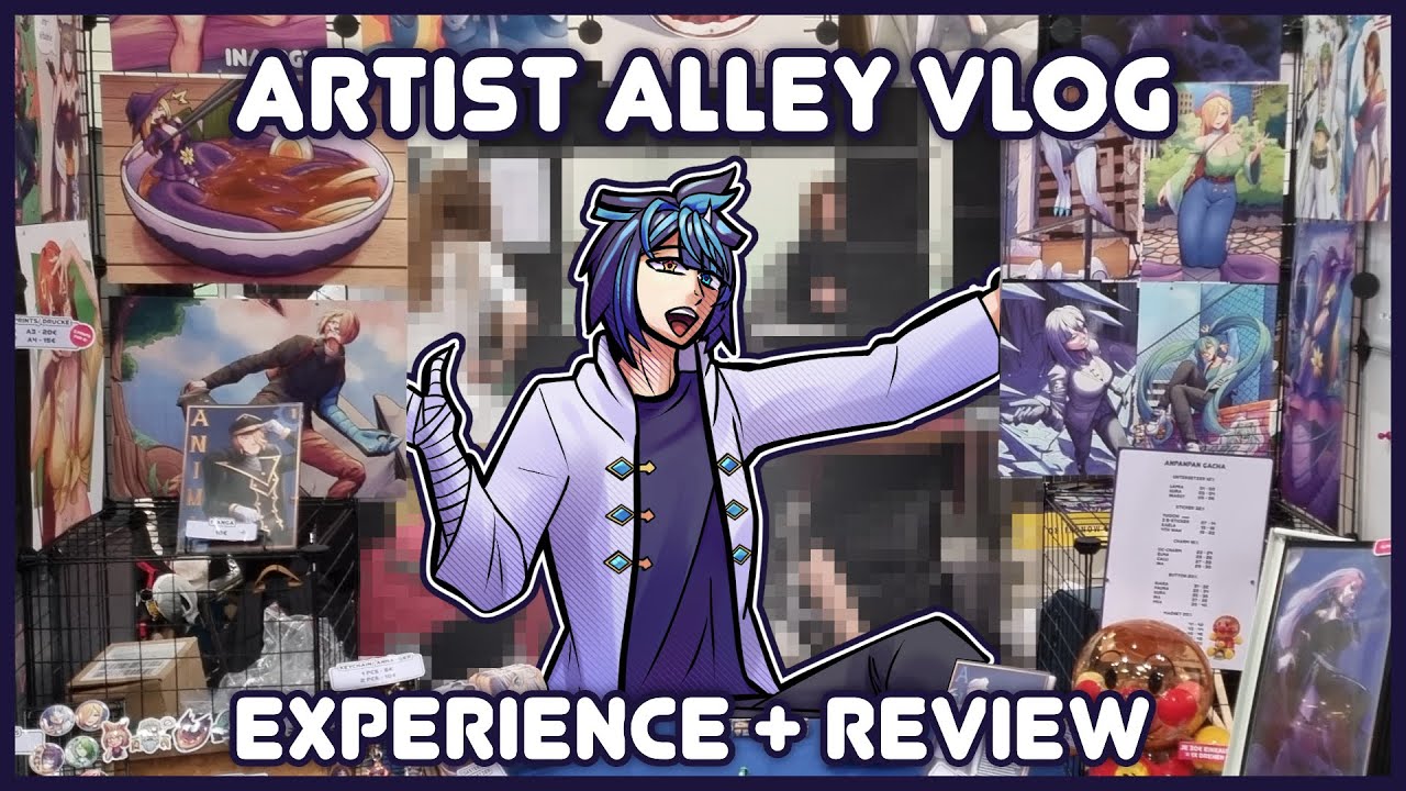 Artist Alley Vlog 🎨 Dokomi 2024 | Experiences and advices