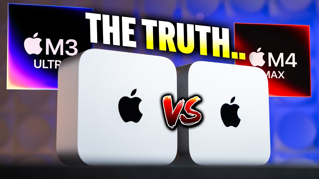 M3 Ultra vs M4 Max Mac Studio - The TRUTH About Apple's 