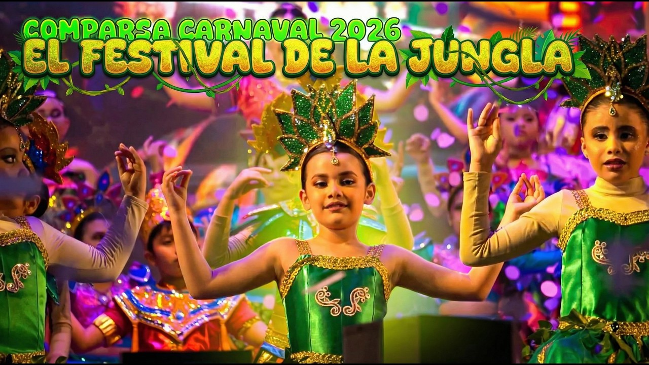 ANALÍA EN LA COMPARSA DE LOS REYES INFANTILES CAMPECHE 2026