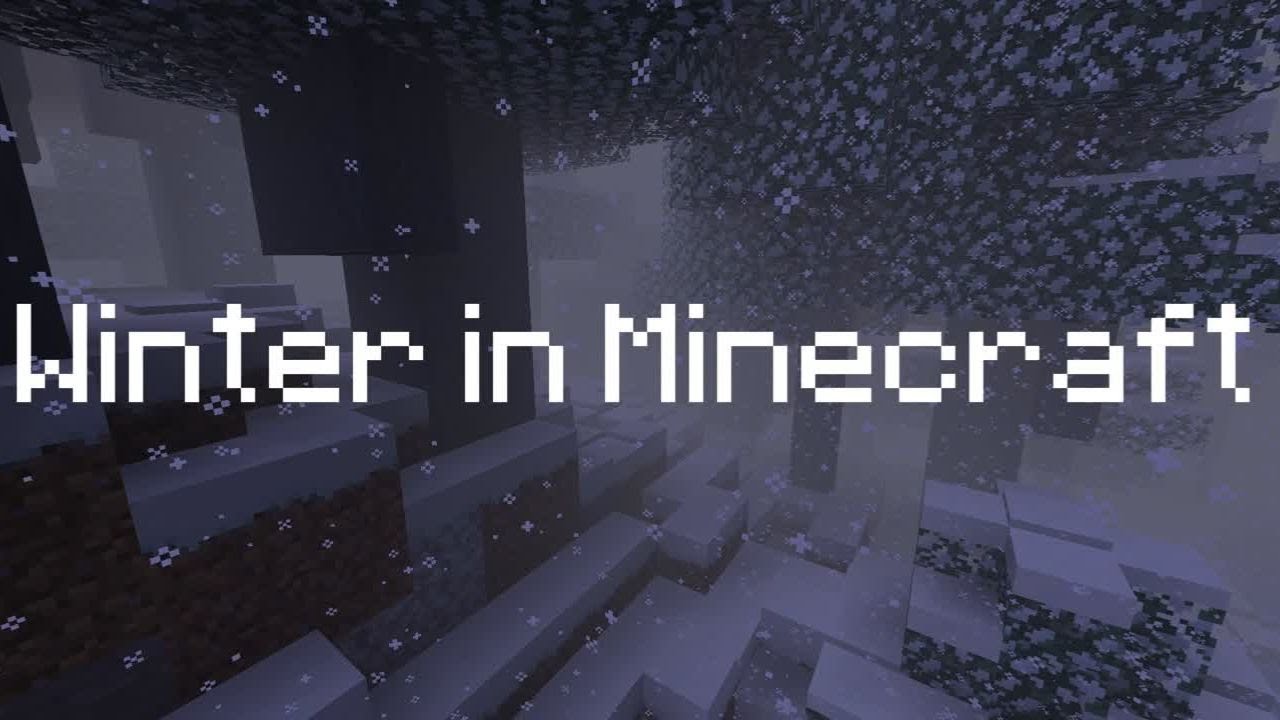 A Cold Night in Minecraft – So Peaceful You’ll Forget the Real World