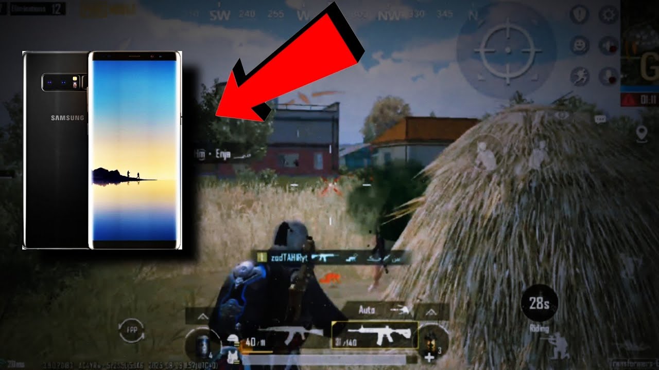 Samsung Note 9 PUBG Test 🔥 Smooth + Lag Free Gameplay 2025