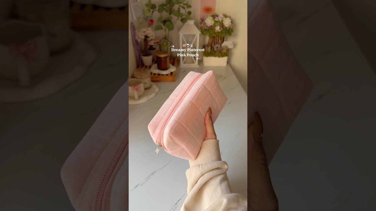Pinterest Pink Pouch from Meesho🌸🪩 | Link in description 🔗