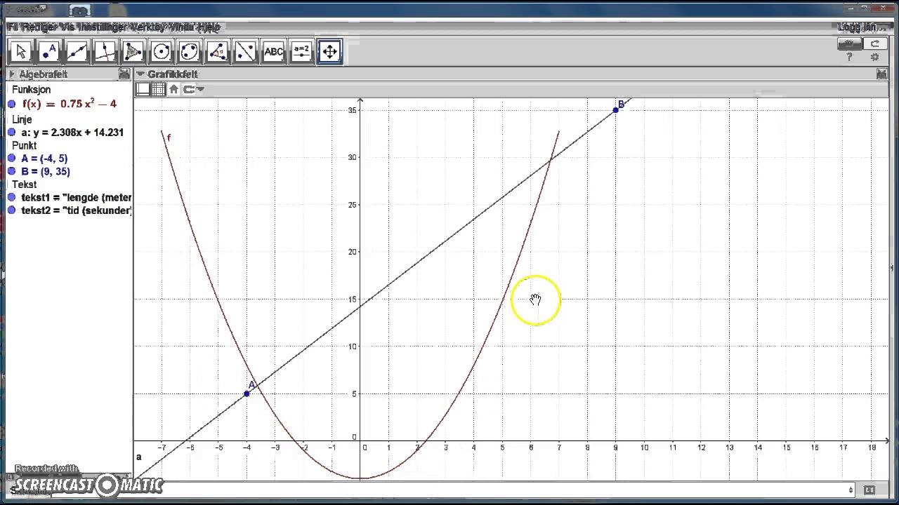 En introduksjon til Geogebra