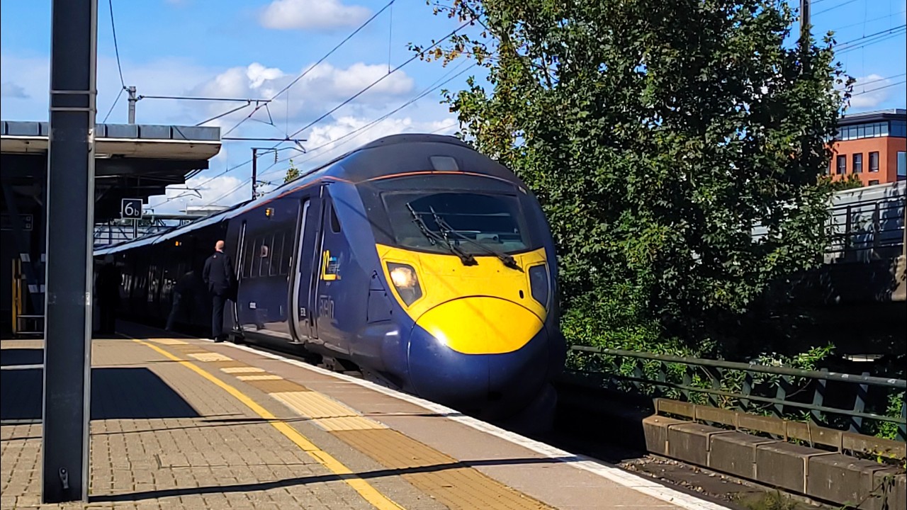 Trains at Ashford International (13/09/2024)