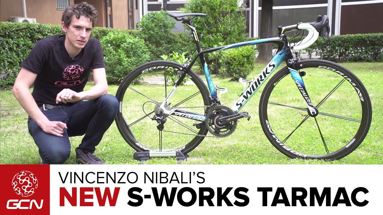 Vincenzo Nibali's NEW Custom Specialized S-Works Tarmac | Giro D'Italia 2016