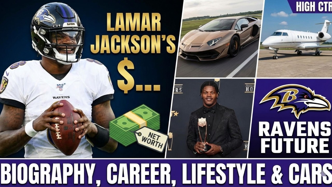 Lamar Jackson Net Worth :Biography,  Career, Lifestyle, Cars and the Baltimore Ravens Future