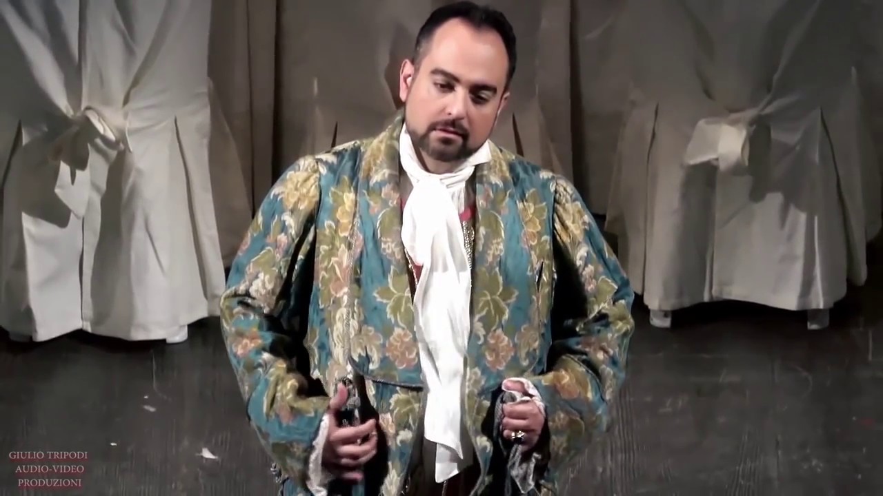 Le nozze di figaro - 3 Atto Il Conte ( LUCA BRUNO ) - Vedrò mentr'io sospiro