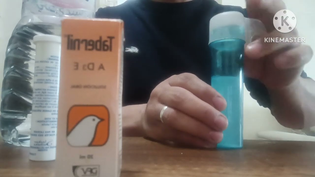تجهيز طائر الحسون و الكناري للتزاوج بستعمال المكمل الغذائي AD3E و CALCIFIX