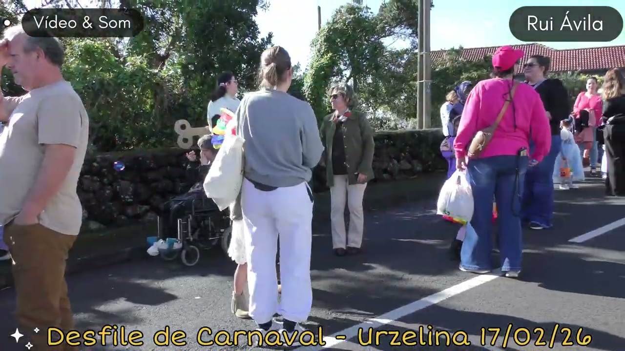 Desfile de Carnaval Urzelina 17/02/26