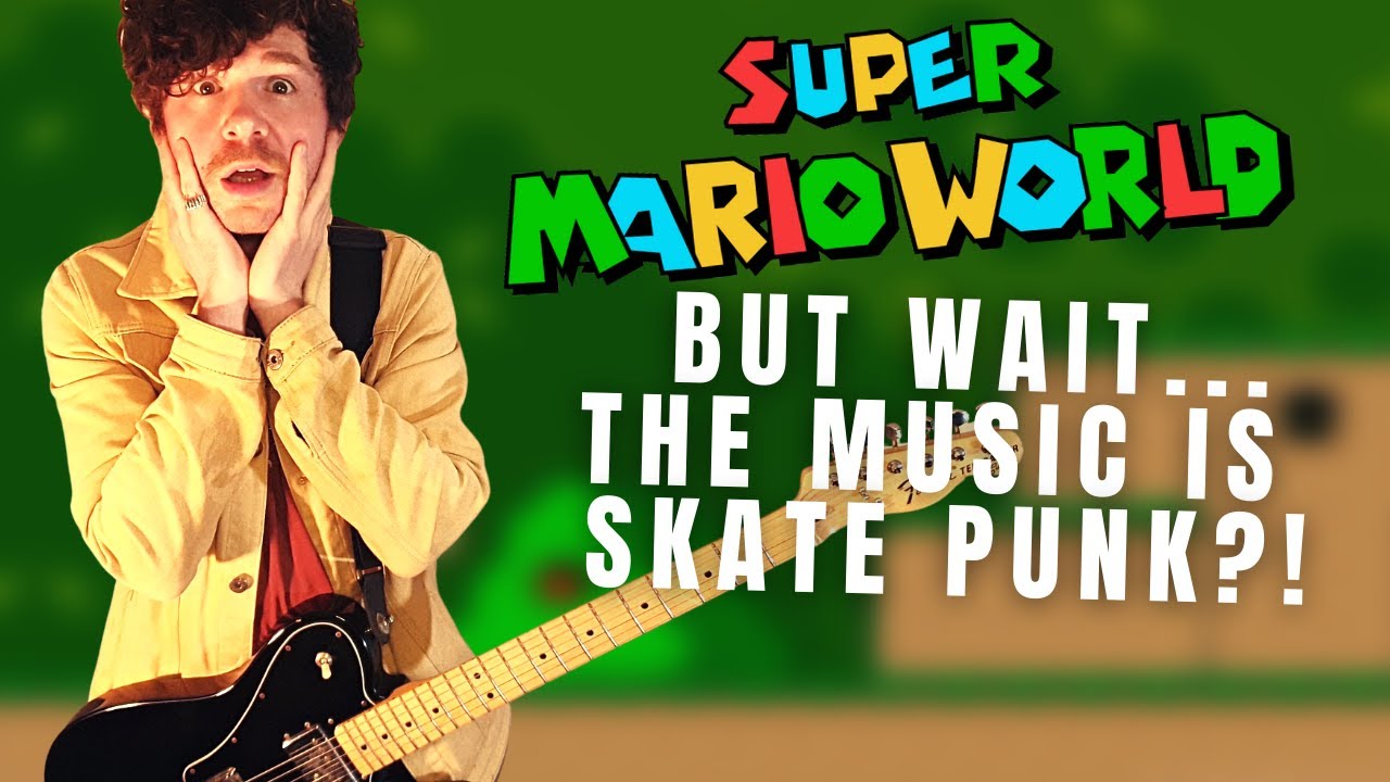Super Mario World - Athletic Theme is SO hard and fast