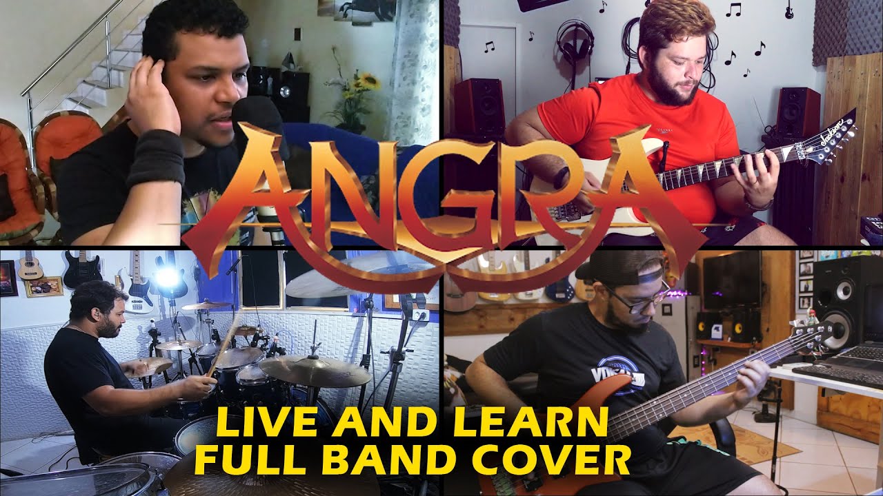 ANGRA - Live and Learn [FULL BAND COVER]