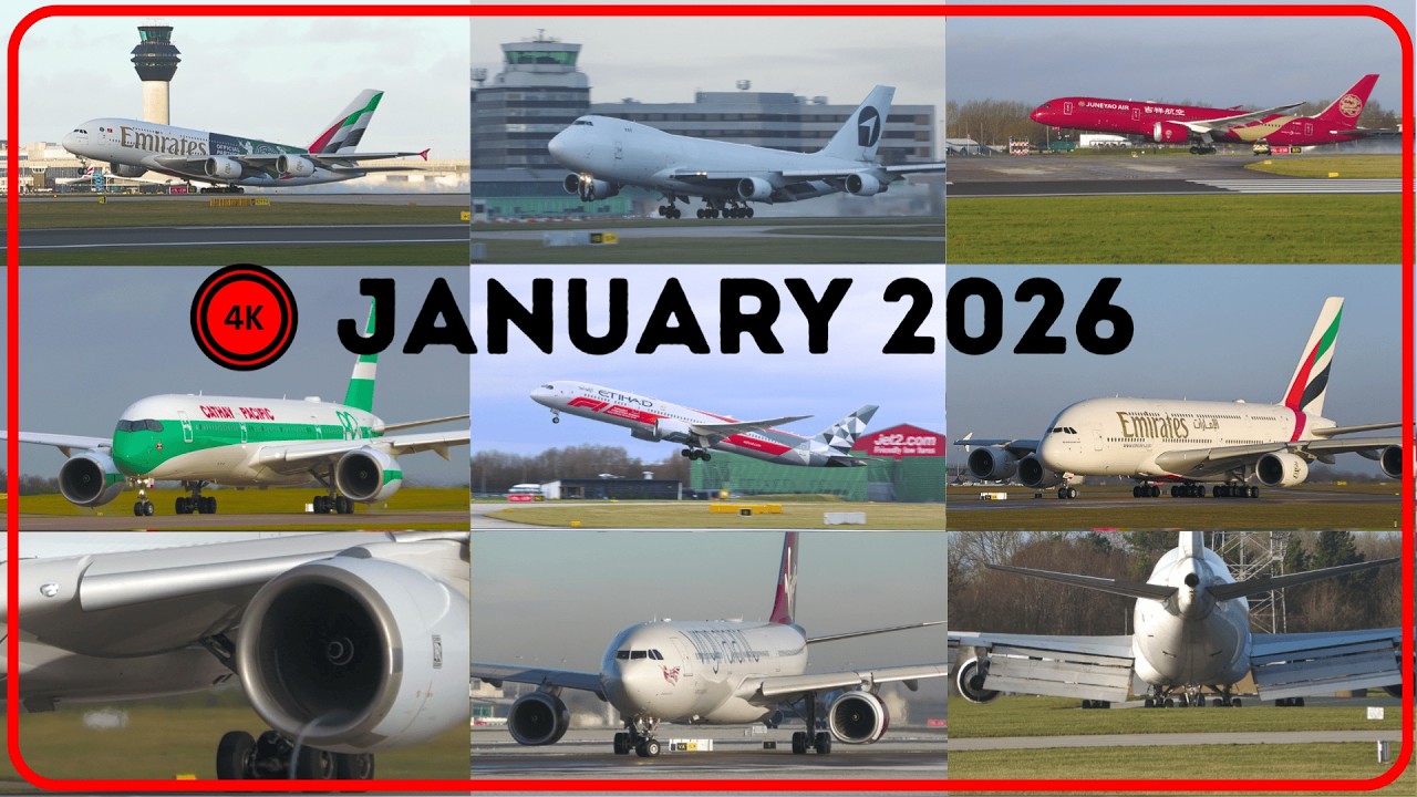 AIRCRAFT MONTAGE - JANUARY 2026