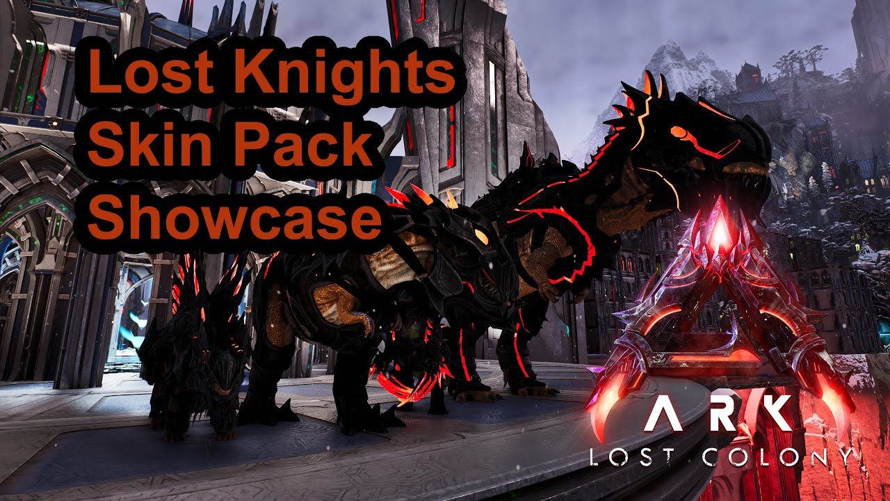 ARK | Lost Colony | Lost Knights skin pack showcase