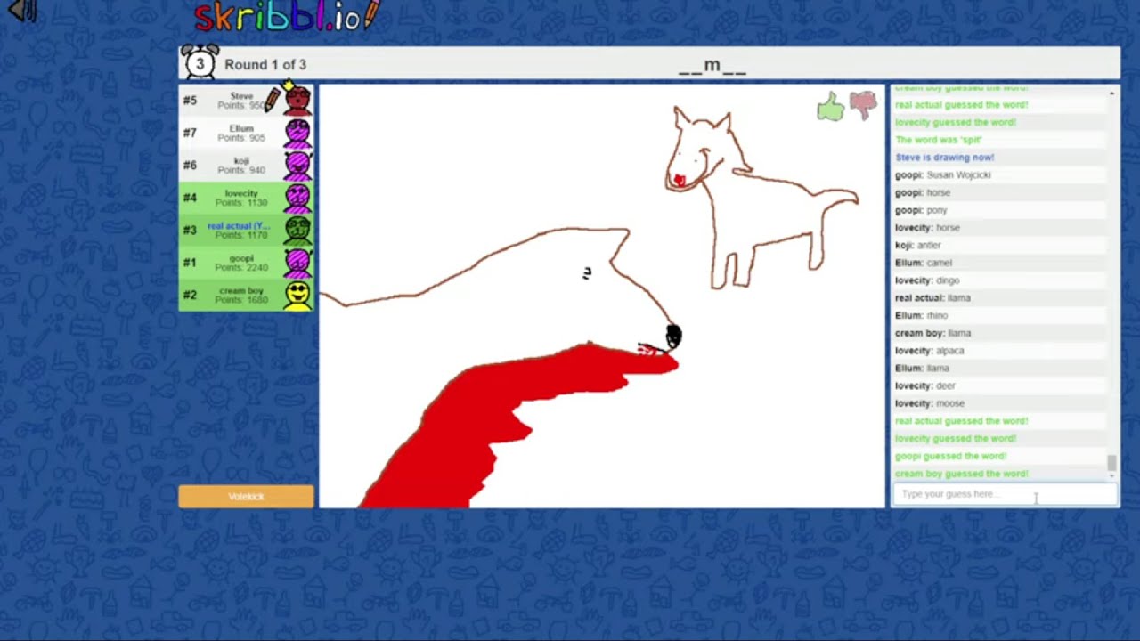 wroof(Crosswords, skribbl.io, Valorant) - 09.11.2021