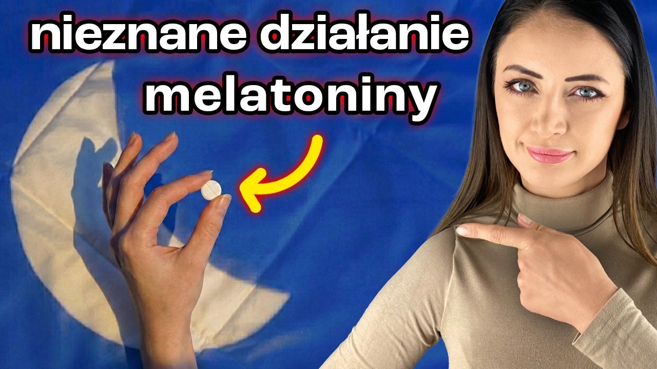 Korzyści MELATONINY, o których nie miałeś pojęcia 😯