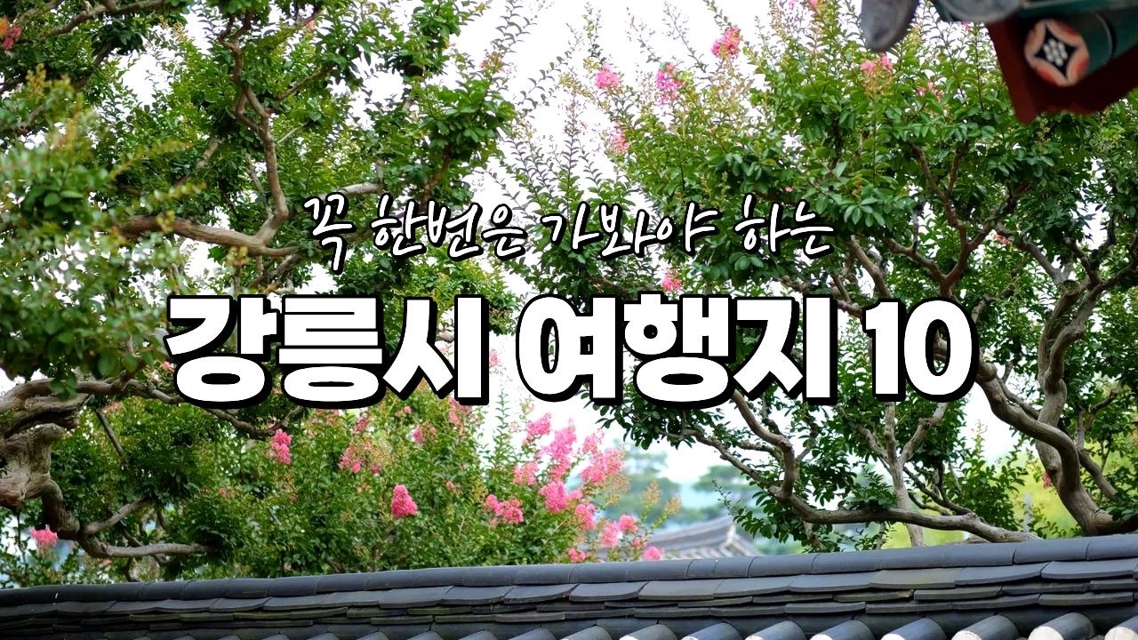 오늘은 강릉에서 꼭 가봐야 하는 여행지 10곳을 모아서 소개해 드릴게요. 강릉 여행가시기 전에 참고해서 다녀오시기 바랍니다.