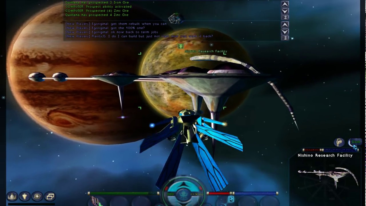 Earth and Beyond Emulator - Gameplay