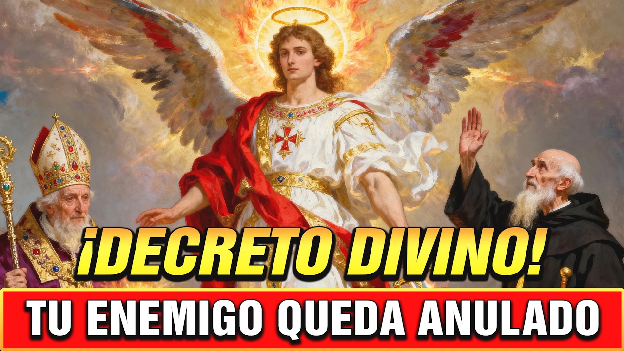 SAN BENITO, MIGUEL Y CIPRIANO ¡TODA MALDICIÓN QUE TE ACECHA SERÁ DESTRUIDA Y TODO MAL SERÁ ANIQUILAD