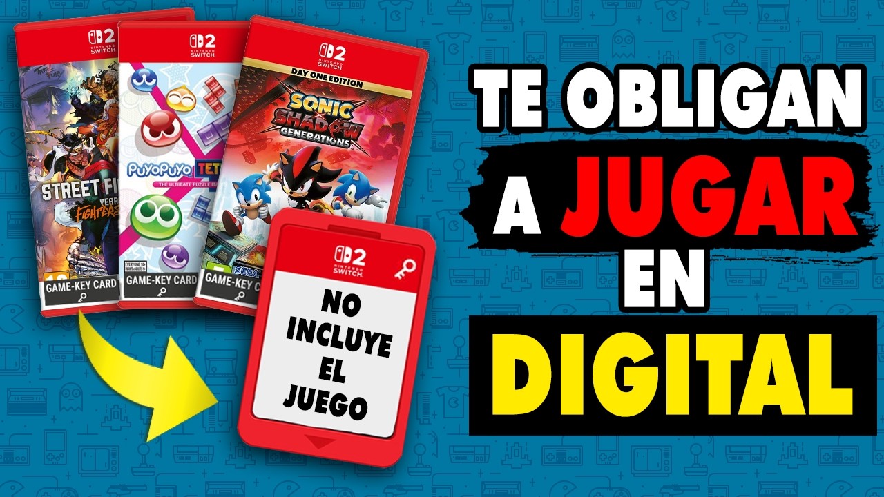 Mi problema con las Game-Key Cards en Nintendo Switch