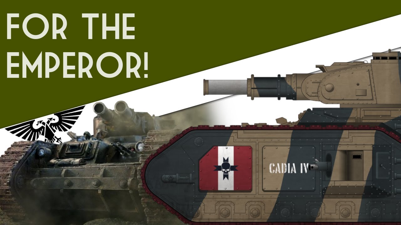 For The Emperor! | Macharius Heavy Tank from Warhammer 40K