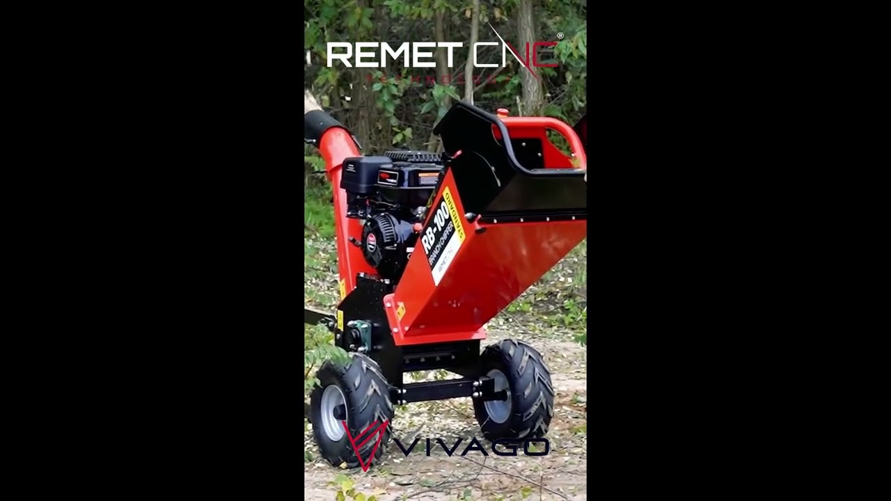 Ágdaráló gép - benzinmotoros –REMET RB-100