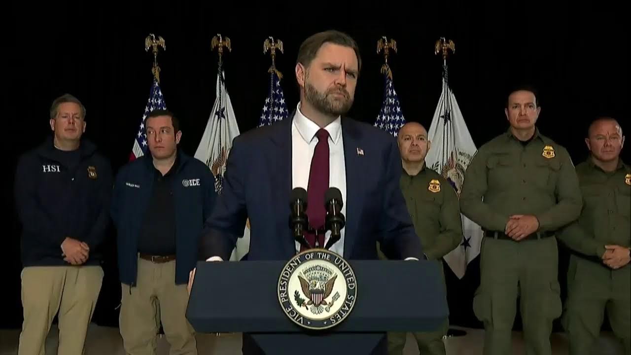 Vice President Vance speaks in Minneapolis
