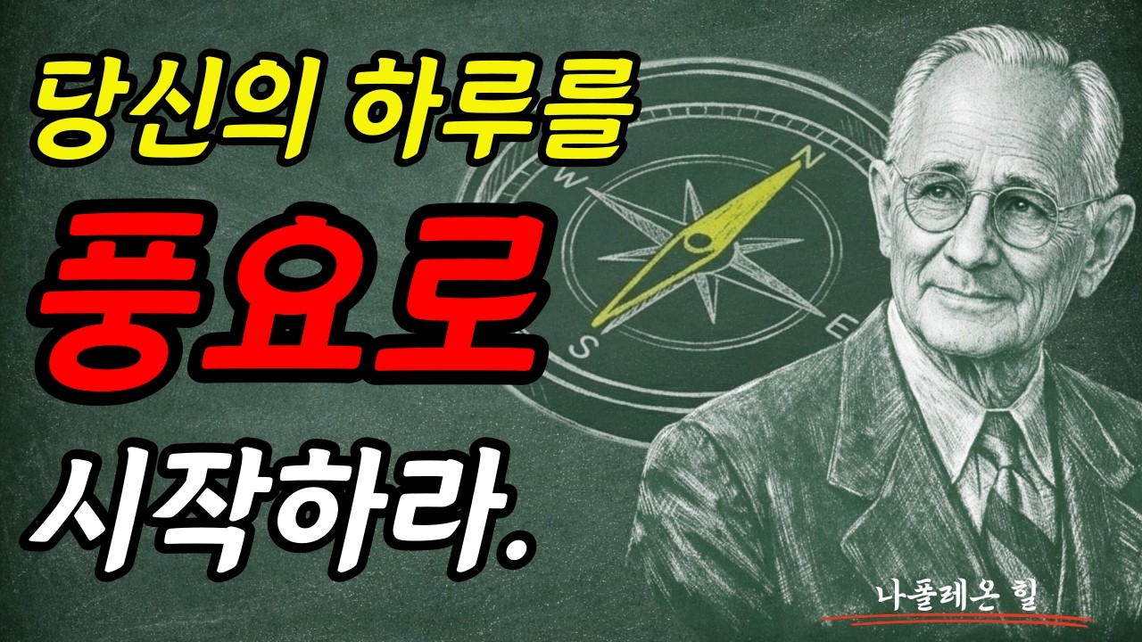 당신의 하루를 풍요로 시작하라. I 나폴레온 힐 I