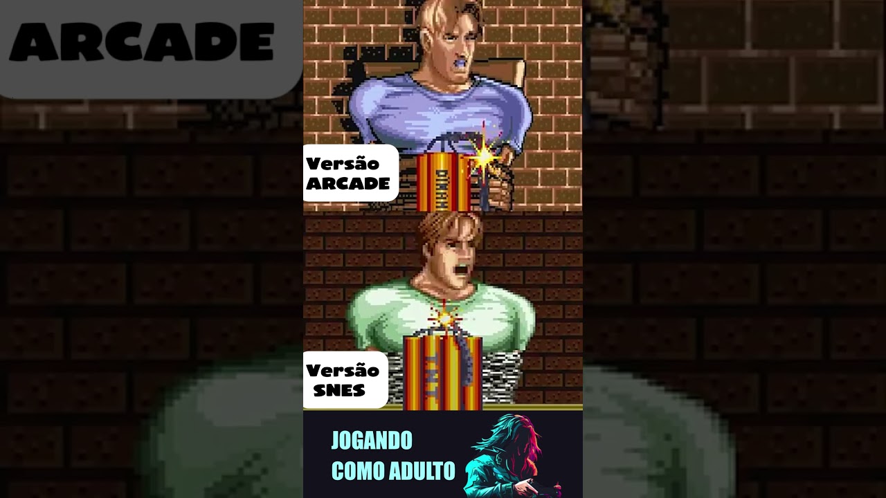 Final Fight comparativo | Arcade VS Snes 