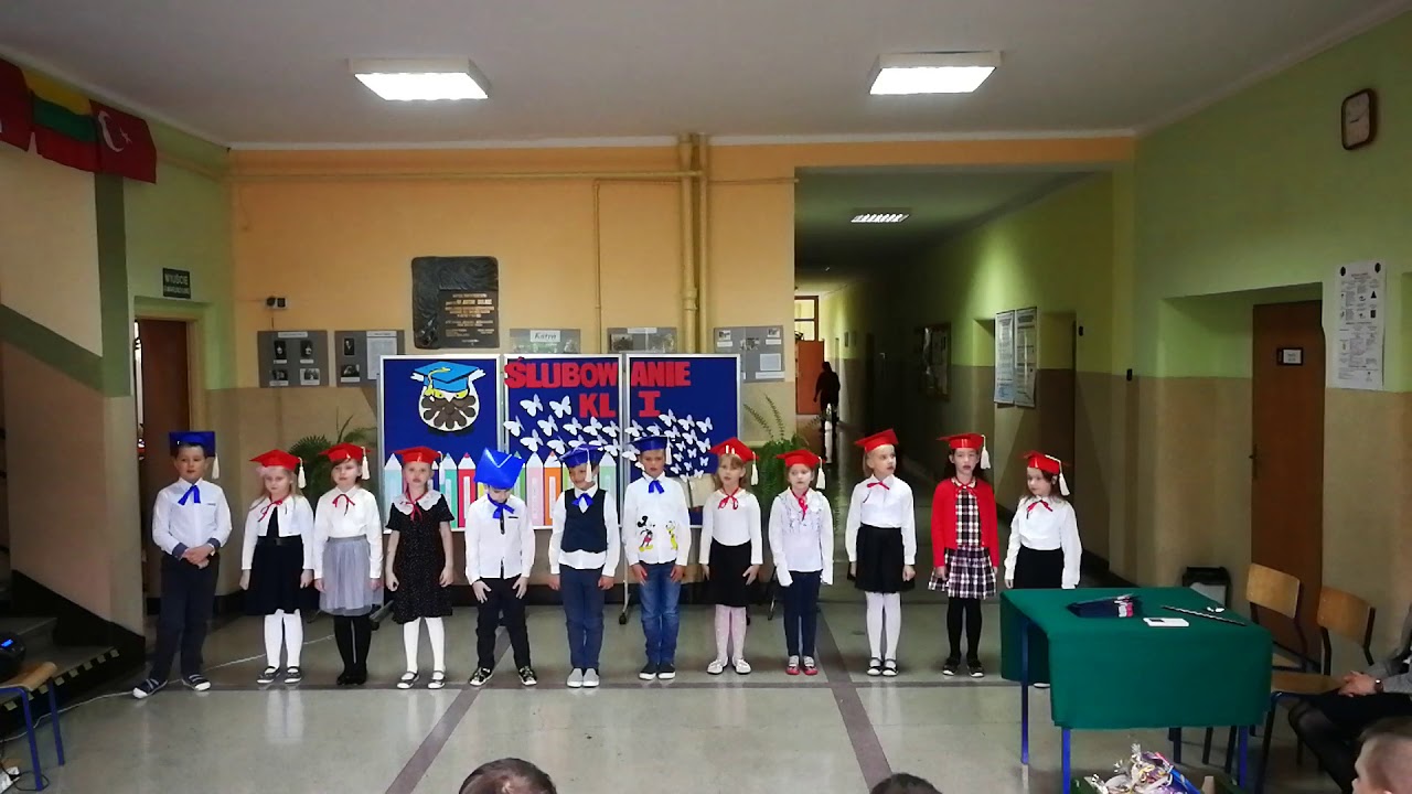 Ślubowanie 1 Klasy Siedlec Duży