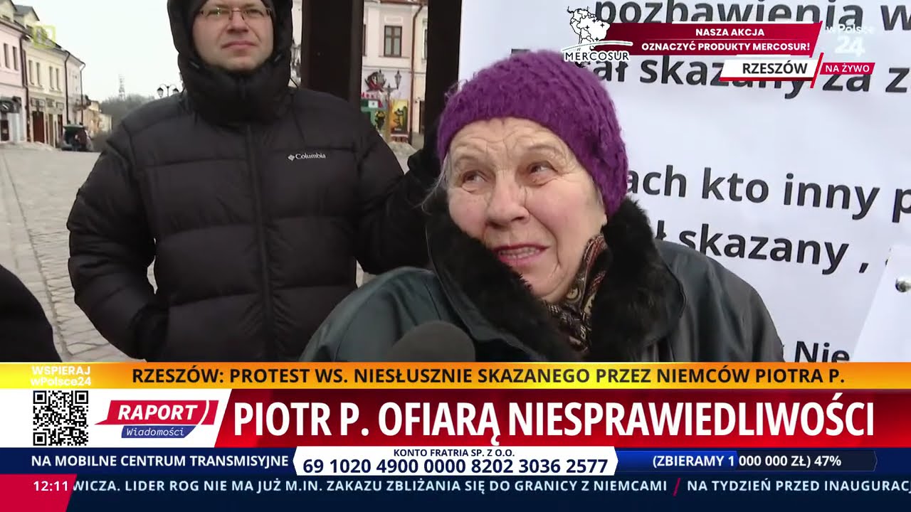 Protest w obronie Polaka skazanego na dożywocie w Niemczech! Inny mężczyzna przyznał się do zbrodni!