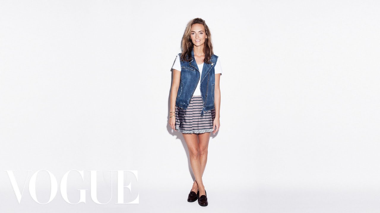 Gap Biker Jacket Denim Vest  - Jeanius: Grace Fuller - Vogue