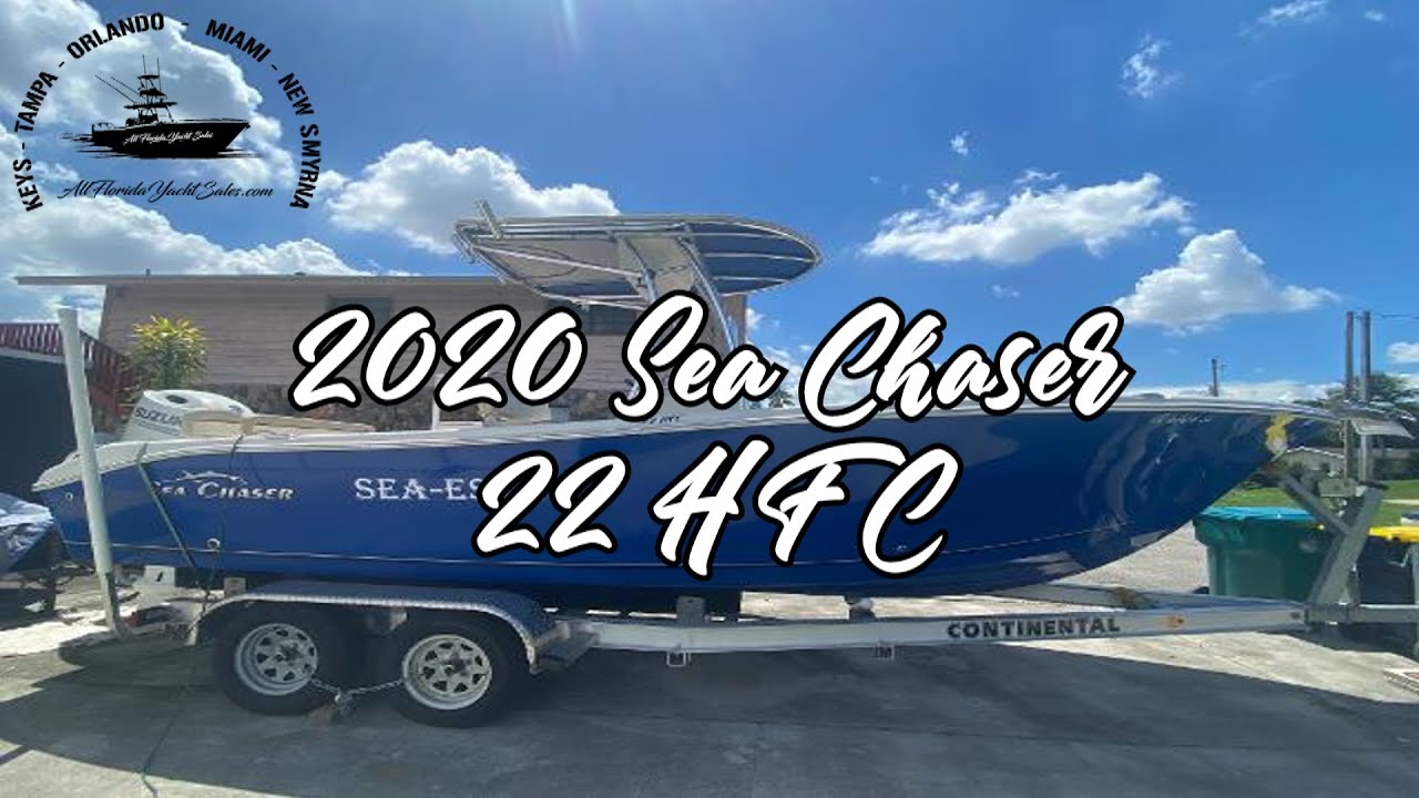 2020 Sea Chaser 22 HFC w/ Suzuki 200HP (21HRS)