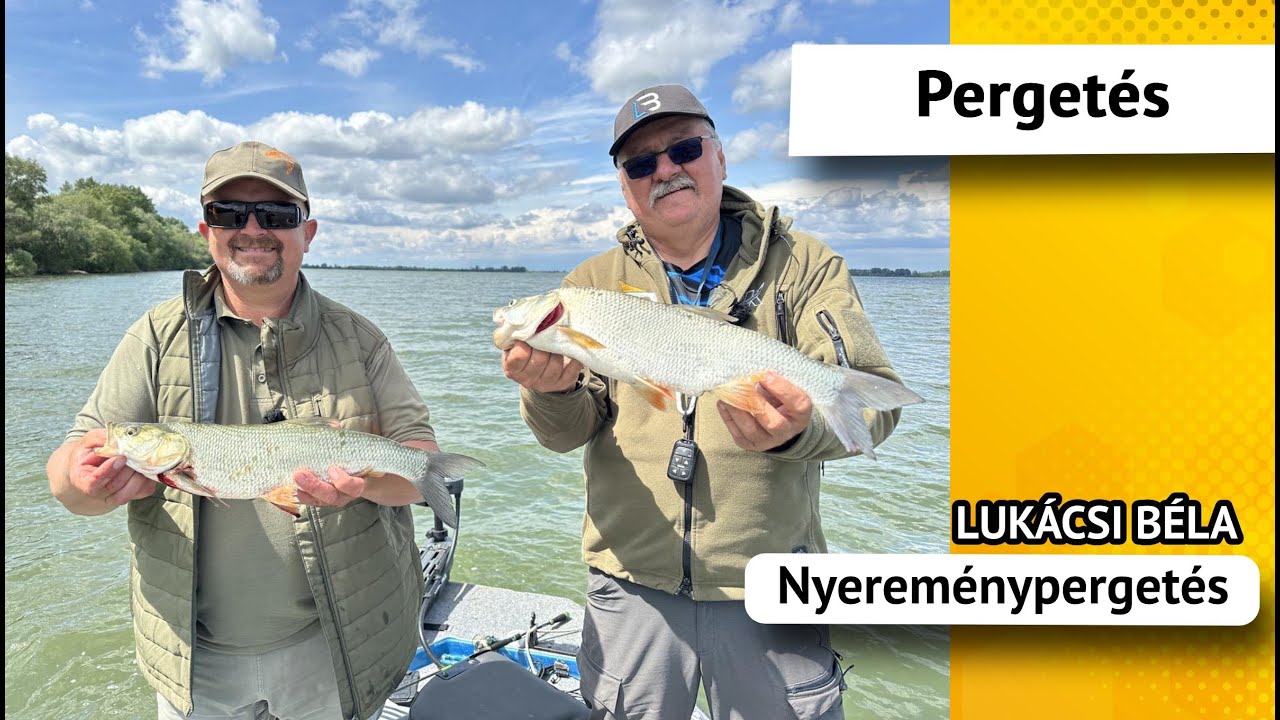 Pergetés az LB Fishing nyertesével - Lukácsi Béla